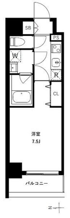 アーバンパーク浅草IIの物件間取画像